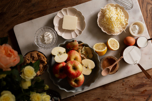 Cinnamon Sugar Biscuit Apple Cobbler