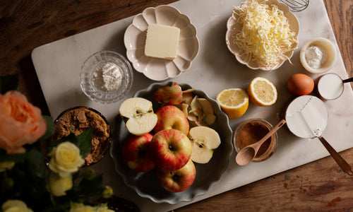 Cinnamon Sugar Biscuit Apple Cobbler