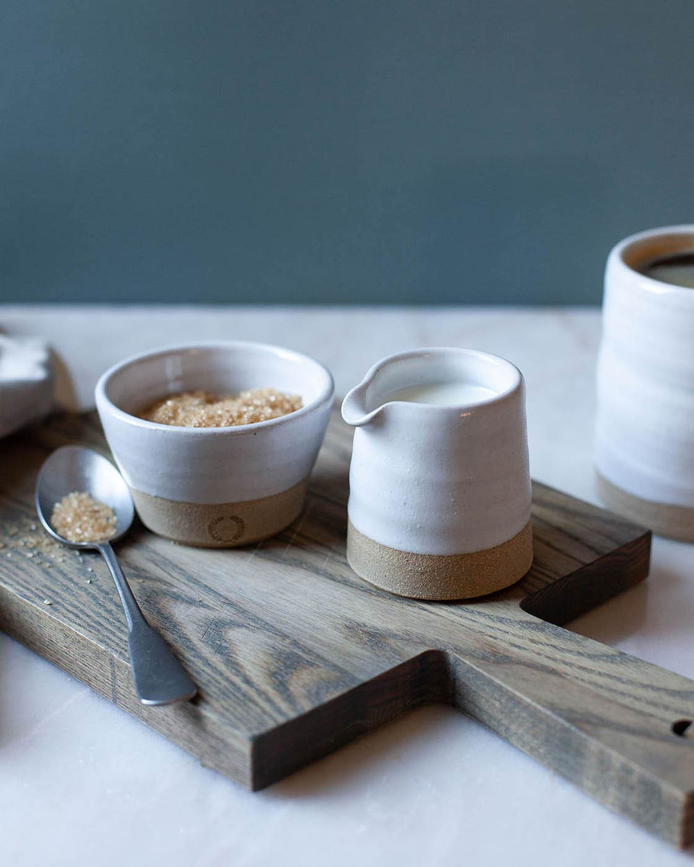 Petite Silo Pitcher & 2 oz Syrup