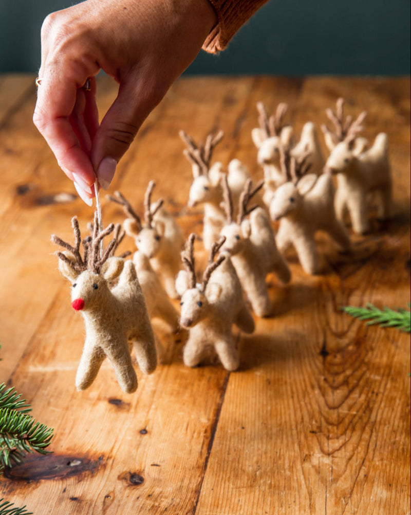 Dash Away Reindeer Ornament