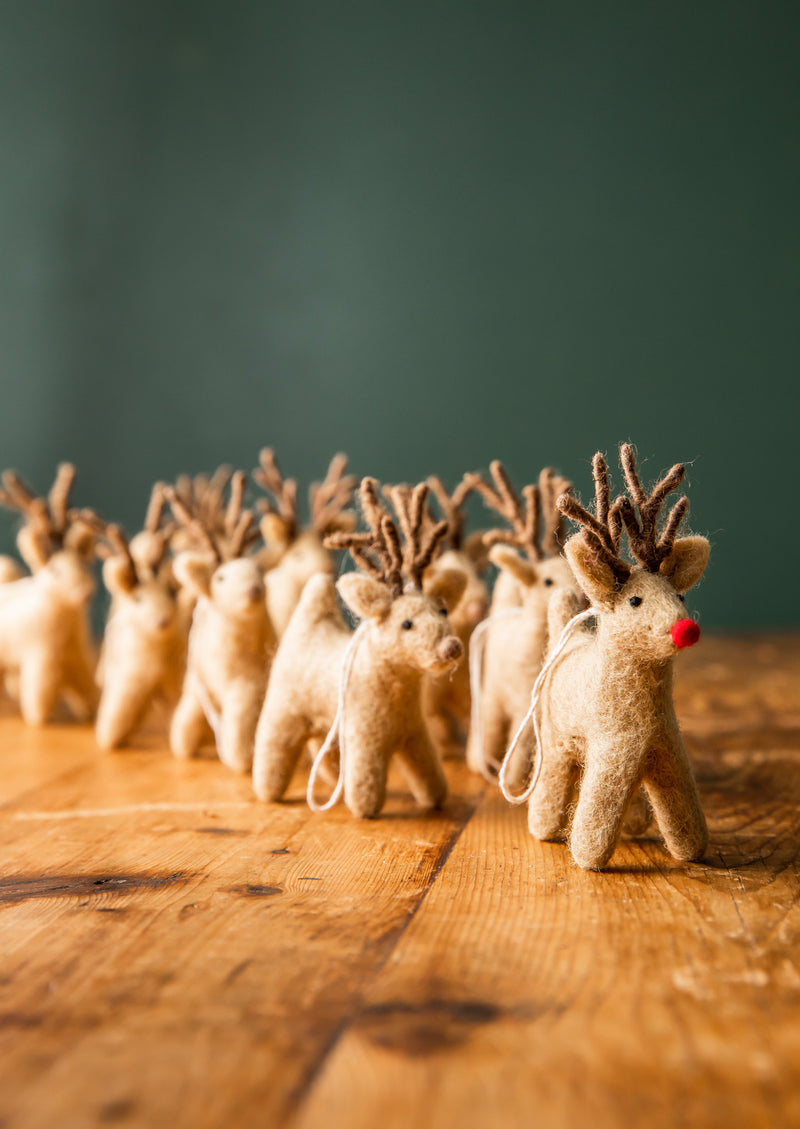 Dash Away Reindeer Ornament