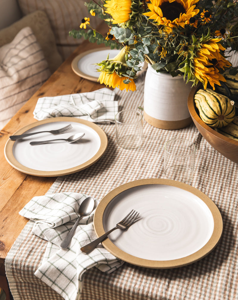 Farmhouse Gingham Runner