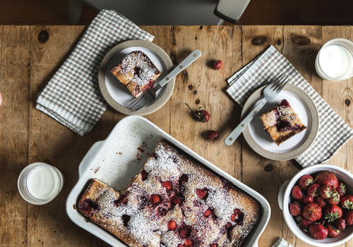 Strawberry Cottage Cake