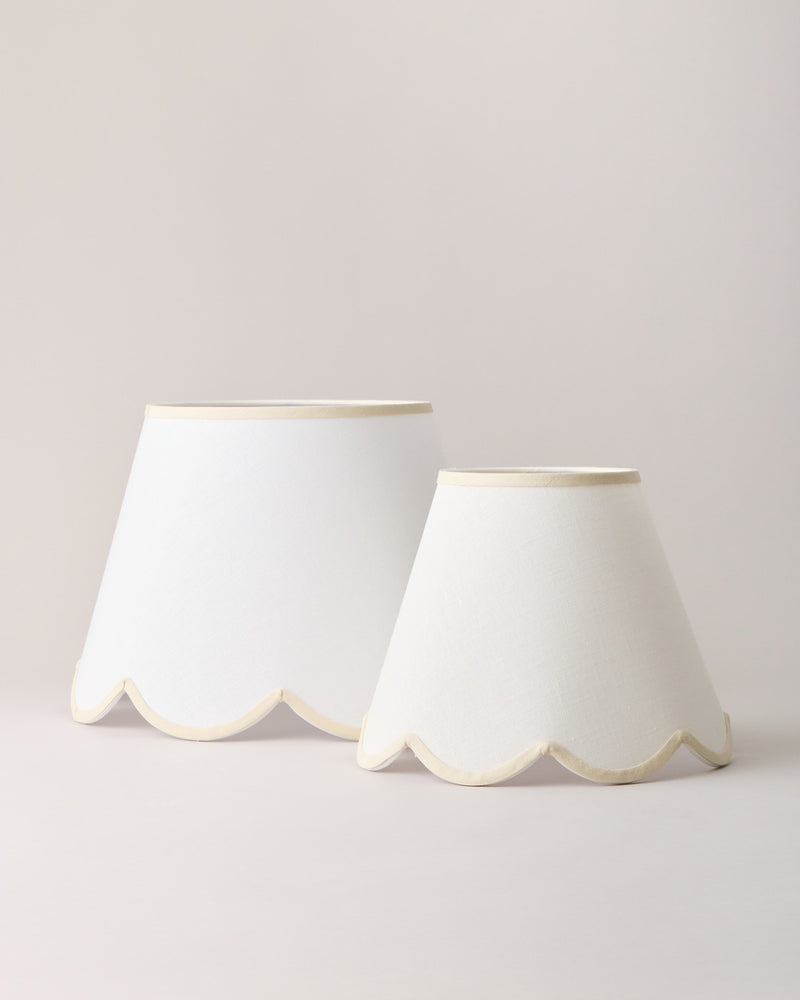 Scalloped Lamp Shade