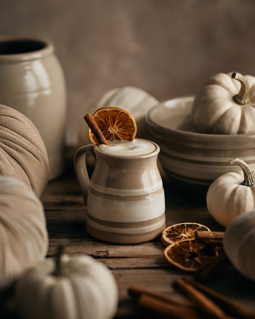 Vegan Orange Pumpkin Spice Latte