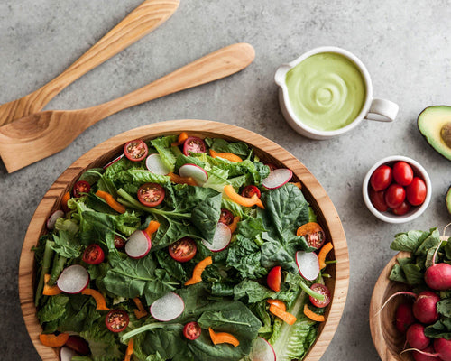 Pages Green Goddess Dressing and Salad