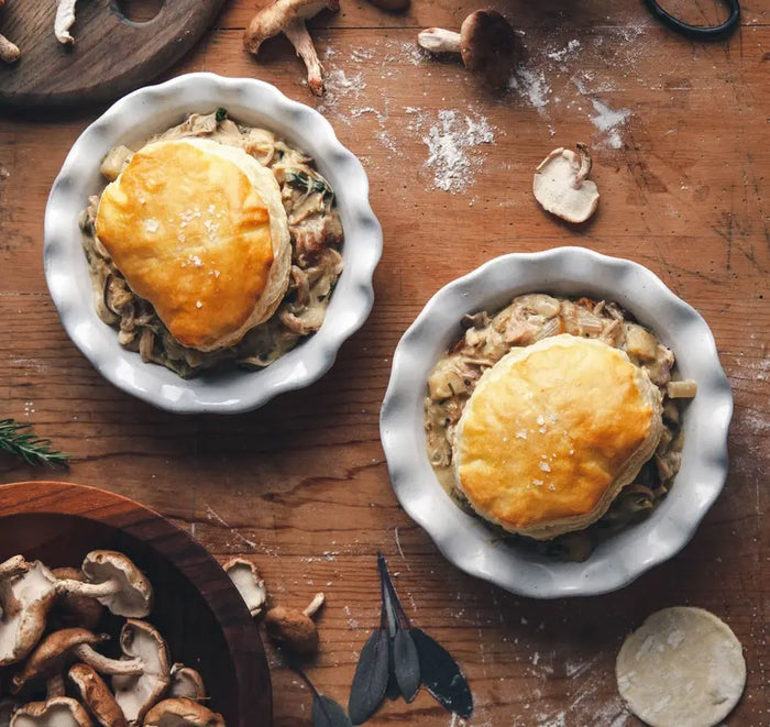 Chicken & Mushroom Pot Pie