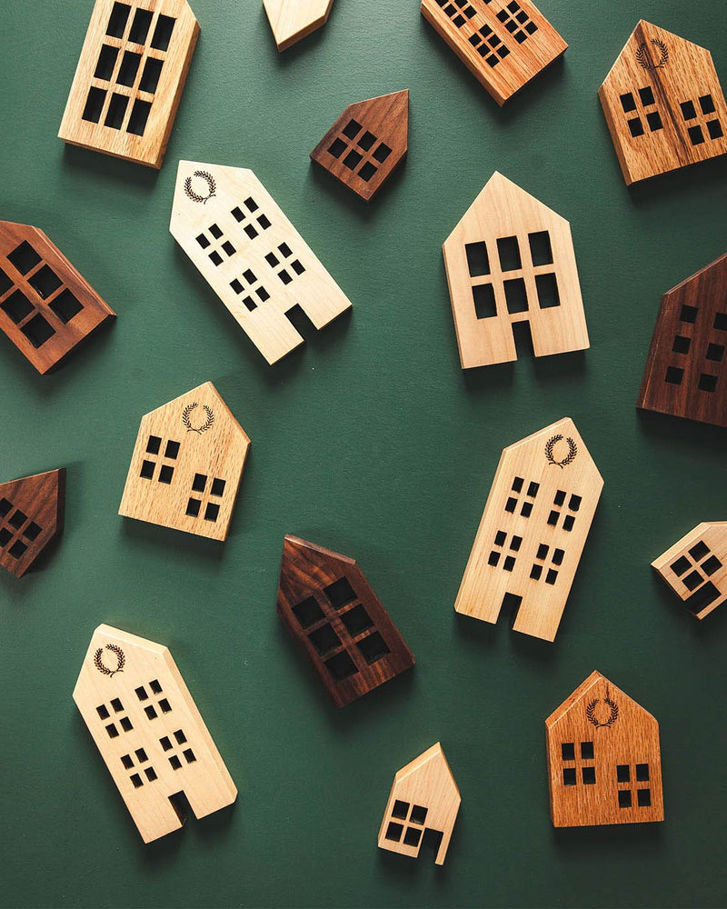 Crafted Wooden Houses - Oak
