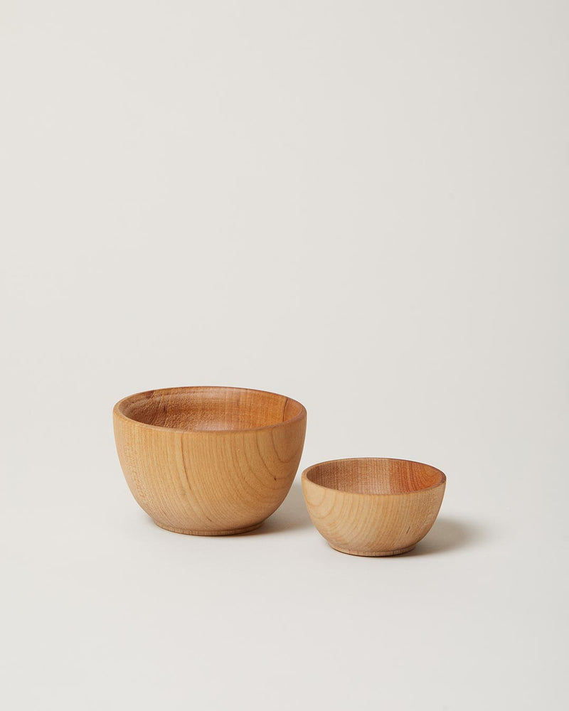 Mini Maple Bowls